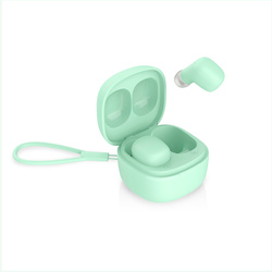 Niceboy Słuchawki Douszne HIVE Smarties Green Mint Zielone USB-C IPX4 BT