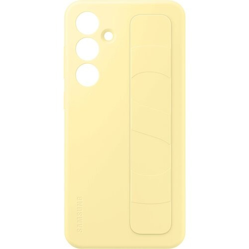 Etui Samsung Standing Grip Case Yellow do S24 FE Żółty EF-CS721CNEGWW