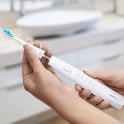 NICEBOY ION SmartSonic - Szczoteczka Soniczna 43 000 drgań – 3 końcówki Biała