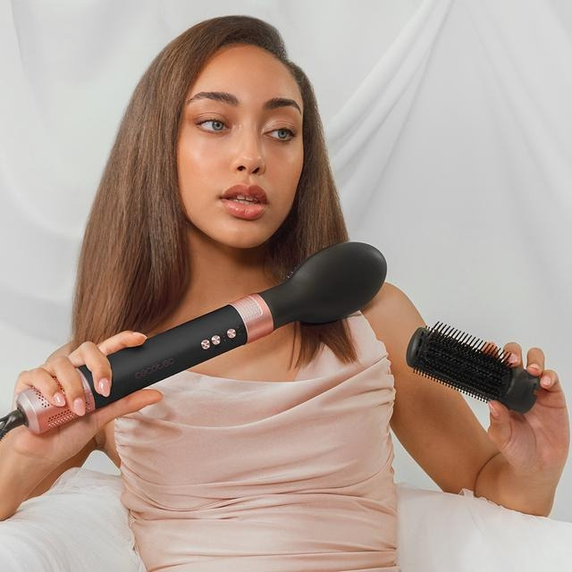 Cecotec CeramicCare 14in1 AirGlam Black Wielofunkcyjna lokówka do włosów Czarny