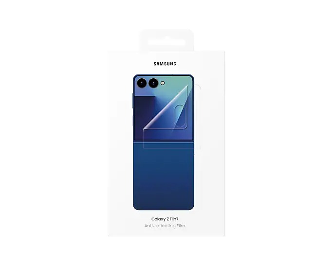 Folia ochronna Samsung antyrefleksyjna do Galaxy Z Flip7 Przezroczysty 2szt EF-UF766CTEGWW