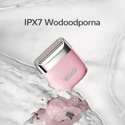 Yoose Golarka elektryczna damska Nano, IPX7, podróżna, różowa