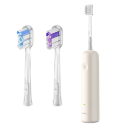 Laifen Szczoteczka do Zębów Soniczna Wave ABS Mleczna 3 Głowki Aplikacja