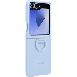 Etui Samsung Silicone Case with Ring Blue do Galaxy Z Flip 6 Niebieski EF-PF741TLEGWW