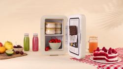 Cecotec Bolero MiniCooling 6L Bahamas Beige Lodówka turystyczna Beżowy