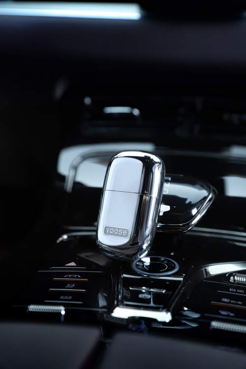 YOOSE Zestaw - Golarka Mini 2.0 + trymer do nosa + etui, srebrny