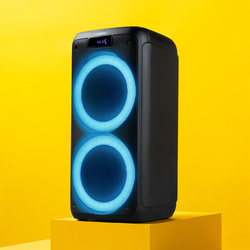 Głośnik Karaoke Przenośny z Mikrofonem Niceboy Głośnik PARTY Boss 2 200W