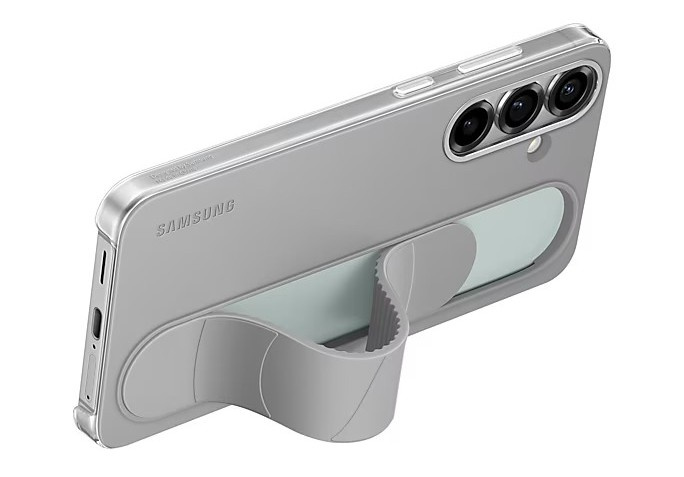 Etui Samsung Standing Grip Case Gray do Galaxy S25+ Szary EF-GS936CJEGWW