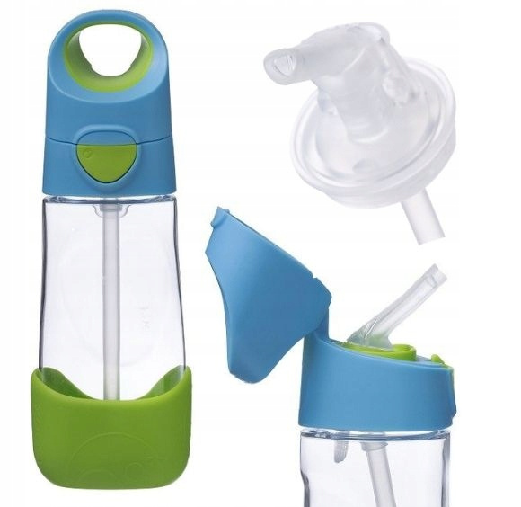 B.BOX Bidon ze słomką tritanowy Ocean Breeze 450 ml