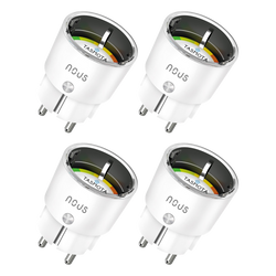 NOUS A1T (Tasmota) 4sz Smart Wifi Socket Inteligentne gniazdko 4 szt. /OUTLET