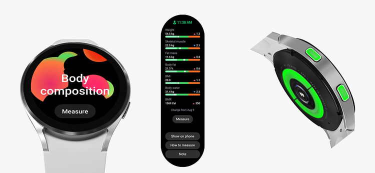 Samsung Galaxy Watch 4 BT Czarny 44mm (SM-R870NZKAEUE) /OUTLET