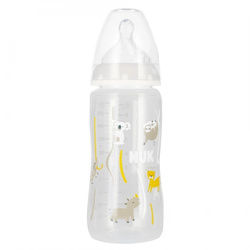 NUK butelka z wskaźnikiem temperatury 300ml 0-6m+ First Choice 