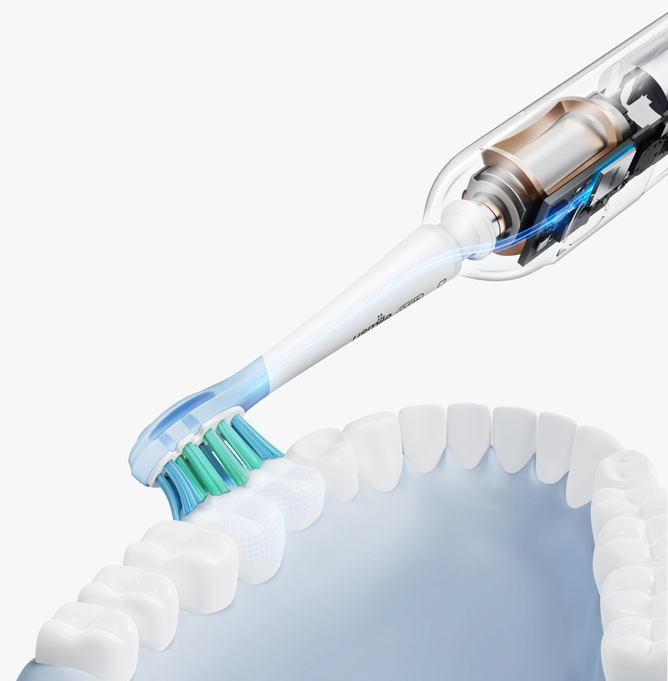 Usmile P10 PRO Blue Szczoteczka soniczna + 2 końcówki