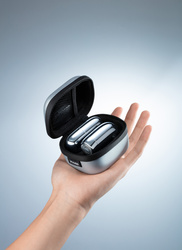 YOOSE Zestaw - Golarka Mini 2.0 + trymer do nosa + etui, srebrny