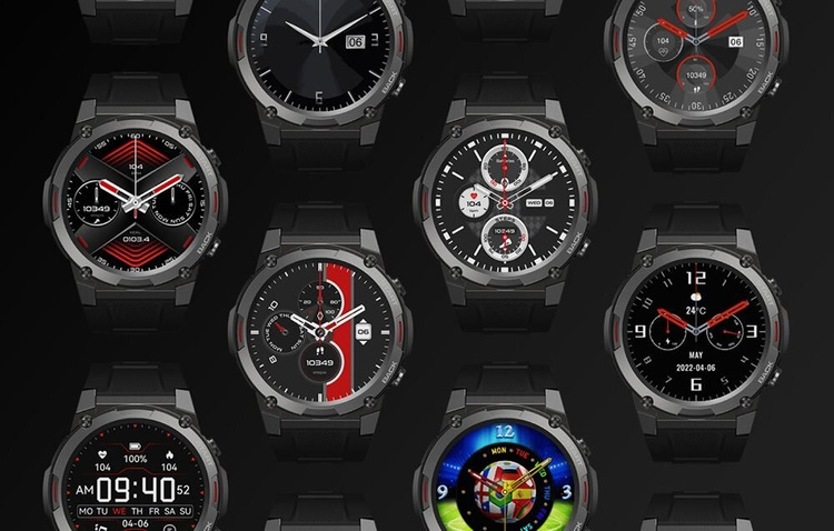 Zeblaze Smartwatch Vibe 7 Pro Black Czarny