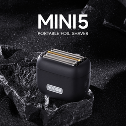 Yoose Mini 5 golarka, maszynka elektryczna męska, IPX7, USB-C, podróżna, czarna