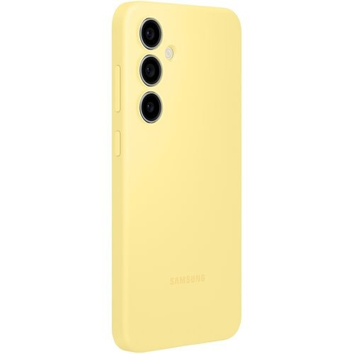 Etui Samsung Silicone Case Yellow do S24 FE Żółty EF-PS721CYEGWW