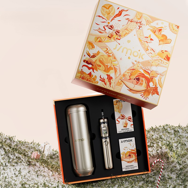 Jimok J6 Capsule Gold Szczoteczka Soniczna + 4 końcówki