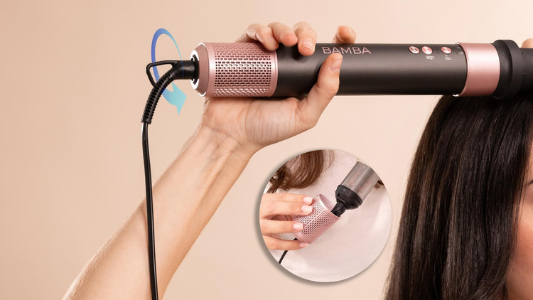 Cecotec Wielofunkcyjna lokówka CeramicCare AirGlam Black 8 in 1