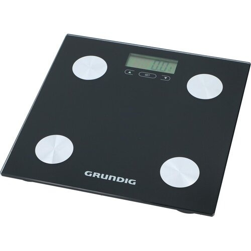 Grundig Waga łazienkowa elektroniczna BFC18682 Czarna Analiza składu ciała