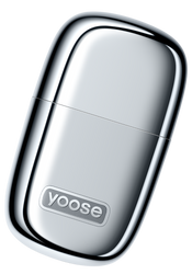 Yoose Trymer do nosa N1, IPX7, USB-C, srebrny