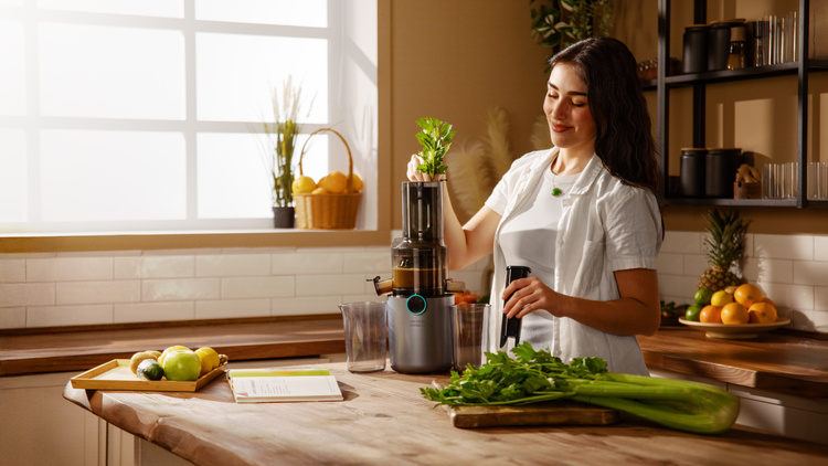 Cecotec Juice&Live 1500 Slim Wyciskarka wolnoobrotowa