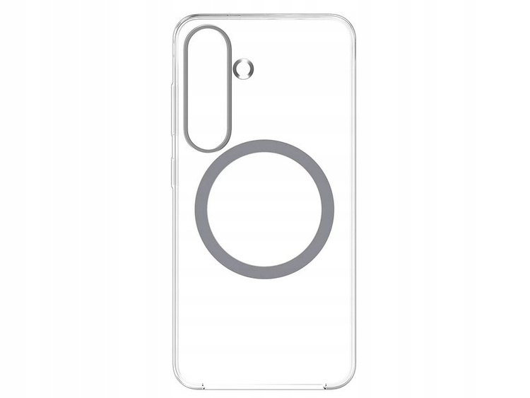 Etui Samsung Clear Magnet Case Transparent do Galaxy S25