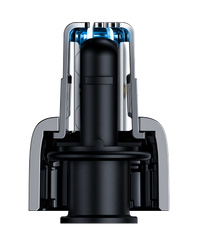 Yoose Trymer do nosa N1, IPX7, USB-C, srebrny