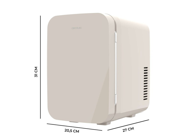 Cecotec Bolero MiniCooling 6L Bahamas Beige Lodówka turystyczna Beżowy