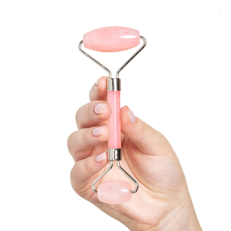 Wałek z kwarcu różowego Plum Beauty PLB-8800CI