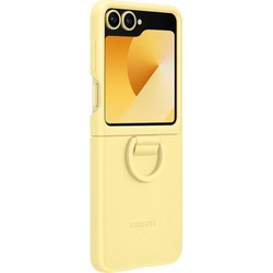 Etui Samsung Silicone Case with Ring Yellow do Galaxy Z Flip 6 Żółty EF-PF741TYEGWW