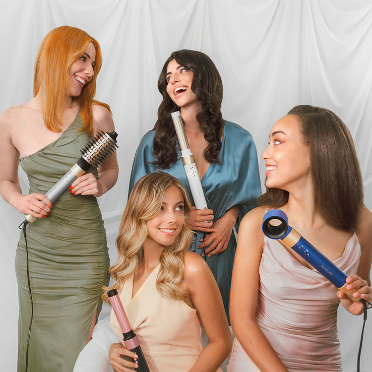 Cecotec Lokówko-suszarka CeramicCare 10in1 AirGlam Champagne /OUTLET