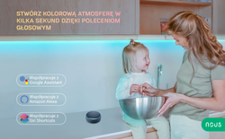 NOUS Taśma LED Smart RGB WiFi LED Strip F2 10m