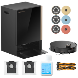 Robot Sprzątający MOVA Mobius 60 AI Stacja 6 Mopów Suszanie 30000 Pa + Plyn