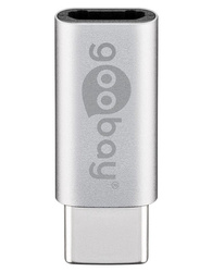 Adapter USB-C na microUSB 2.0 Goobay Srebrny