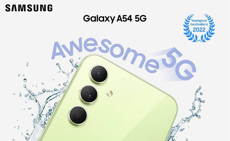 Samsung Galaxy A54 5G 8/128GB Czarny (SM-A546BZKCEUE)