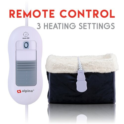 Alpina Ogrzewacz do stóp E-6632 Grafitowy /OUTLET