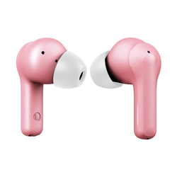 Niceboy Słuchawki Douszne Pins 4 Sakura Pink Różowe ANC BT 6.0 IPX4 Do 28h