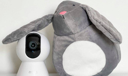 Inteligentna kamera wewnętrzna NOUS W5 PTZ IP 3MP Wi-Fi / P2P Full HD Biała /OUTLET