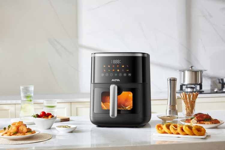 MOVA FD10 Pro Max Airfryer Frytkownica Beztłuszczowa z AI Wi-Fi Aplikacja