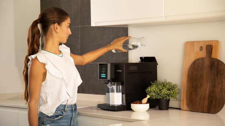 Cecotec Cremmaet Compactccino Black Silver Ekspres do kawy