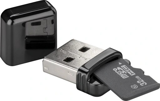 Goobay Czytnik kart pamięci Micro SD USB 2.0 PC-38656