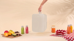 Cecotec Bolero MiniCooling 6L Bahamas Beige Lodówka turystyczna Beżowy