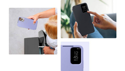 Samsung Smart View Wallet Case Czarne do Galaxy A34 5G (EF-ZA346CBEGWW)