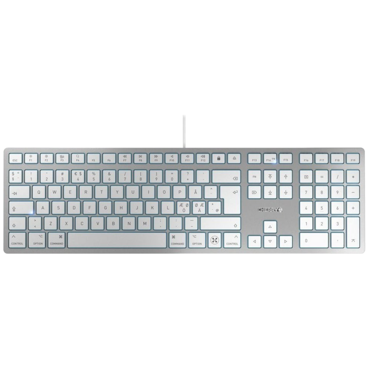 KLAWIATURA CHERRY KC 6000 SLIM SZARA