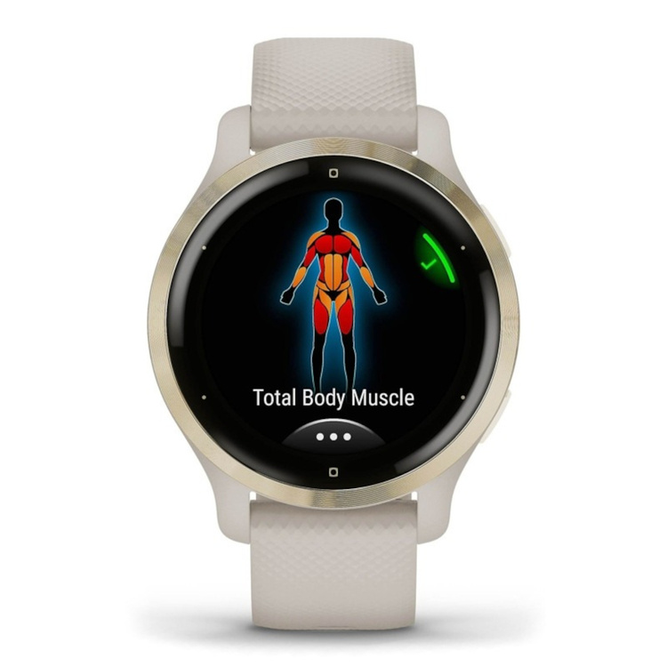 Sport Smartwatch Garmin Venu 2S z Czujnikiem Tętna HRM Elevate Ox AMOLED