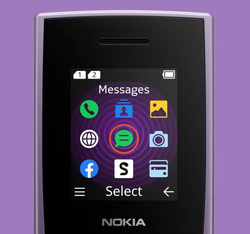 Nokia 110 4G Granatowa Dual Sim (2023)
