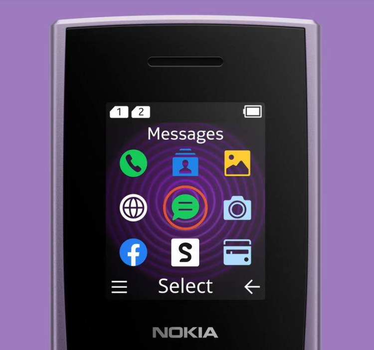 Nokia 110 4G Granatowa Dual Sim (2023)