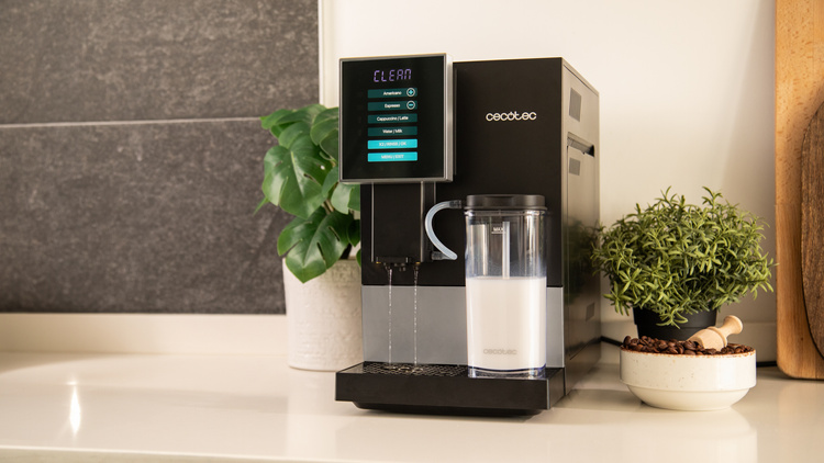 Cecotec Cremmaet Compactccino Black Silver Ekspres do kawy