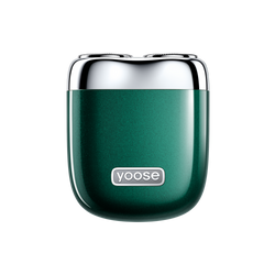 Yoose Mini 2.0 golarka, maszynka elektryczna męska, IPX7, USB-C, podróżna, zielona